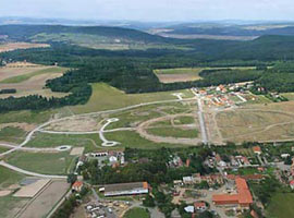 Trnová - aerial picture (original Trnová can be seen on the bottom part)